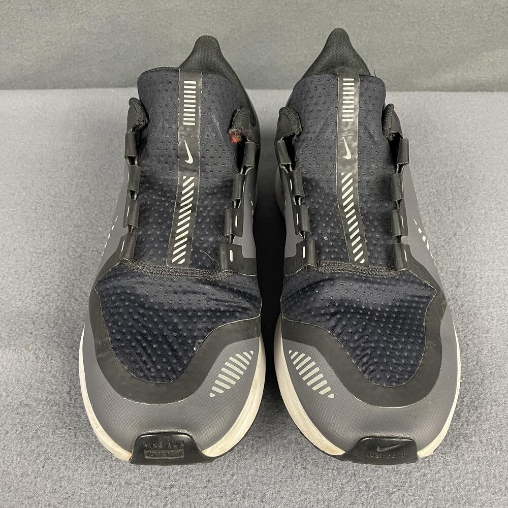 Nike Air Max Pegasus 36 Shield Shoes Womens Size 11 Black Running AQ8006-003 - Picture 2 of 15